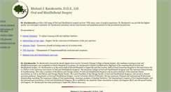 Desktop Screenshot of mjkarakourtisdds.com